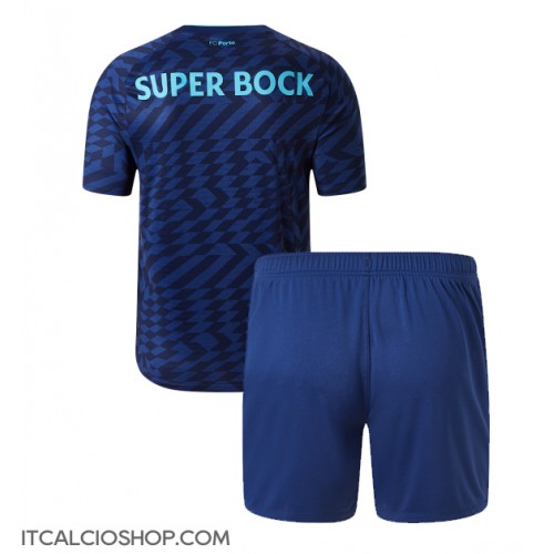 Porto Terza Maglia Bambino 2024-25 Manica Corta (+ Pantaloni corti)